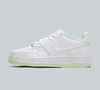 Nike Junior Air Force 1 Low LV8 Trainer - White - Size 3