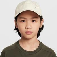 Nike Dri-FIT Club Kids' Unstructured Metal Swoosh Cap - Brown - Polyester