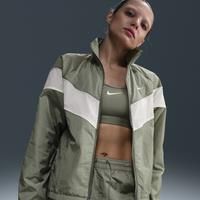 Nike Windrunner FV6304-320 Women/'s Woven Jacket with Full Zip and UV Protection, Light Army/Sail/White, XL