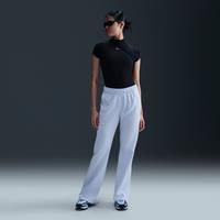 Nike Sportswear Windrunner Women's Mid-Rise Slim Knit Trousers - Blue - Polyester/Elastane