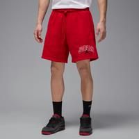 Nike Jordan Brooklyn Fleece Men's Graphic Shorts - Red - Cotton/Polyester