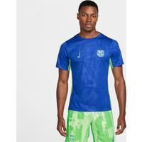 F.C. Barcelona Academy Pro Third Men's Nike Dri-FIT Football Pre-Match Top - Blue - Polyester