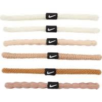 Nike Flex Hair Bands (6 Pack) - Brown