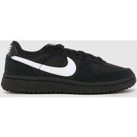 Nike Black & White Field General Youth Trainers