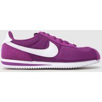 Nike Purple Cortez Girls Youth Trainers