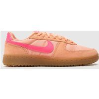 Nike Orange Field General Girls Youth Trainers