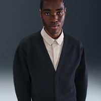 Nike 24.7 ImpossiblySoft Men's Cardigan - Black - Polyester/Modal/Cotton