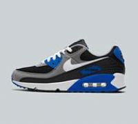 Nike Air Max 90 Trainer - Blue - Size 6.5