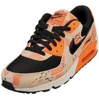 Nike Air Max 90 Premium Mens Fashion Trainers in Beige Black - 7.5 UK