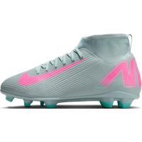 Nike Jr. Mercurial Superfly 10 Club Younger/Older Kids' MG High-Top Football Boot - Grey