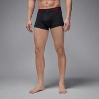 Nike Jordan Men's Flight Cotton Boxer Briefs (3-Pack) - Black - Cotton