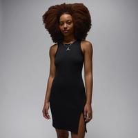 Nike Jordan Essentials Women's Tank Top Dress - Black - Polyester/Cotton/Elastane