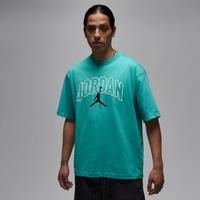 Nike Jordan Brooklyn Men's T-Shirt - Green - Cotton