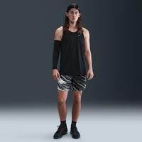 Nike Stride Men's Dri-FIT 18cm (approx.) Briefs-Lined Running Shorts - Grey - Polyester