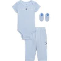 Nike Jordan Baby Baseline 3-Piece Set - Blue - Cotton