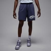 Nike Jordan MVP Men's French Terry Shorts - Blue - Cotton/Polyester