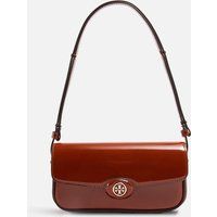 Tory Burch Robinson Spazzolato Leather Shoulder Bag