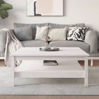 Latitude Run Coffee Table Honey Brown 100X100x40 Cm Solid Wood Pine White 40cm H x 100cm W x 100cm D