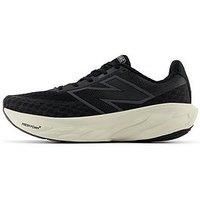 New Balance Men/'s Fresh Foam X 1080 V14 Running Shoe, Black/Magnet/Linen, 9 UK