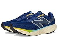 New Balance Men/'s Fresh Foam X 1080 V14 Running Shoe, Inkwell/Silver Metallic/Ginger Lemon, 11