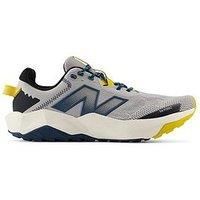 New Balance men/'s Dynasoft Nitrel V6 Trail Running Shoe, Raincloud/Deep Sea/Firefly, 7.5