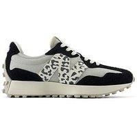 New Balance Womens 327 Trainers - Black/Multi