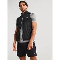 New Balance Mens Running Heat Grid Vest - Black