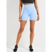 New Balance Womens Running Nb Harmony High Rise Shorts 6" - Blue