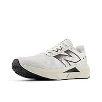 New Balance Men/'s Fuelcell Propel V5, White/Black Cement/Linen, 11.5