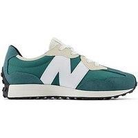 New Balance Dark Green 327 Boys Youth Trainers