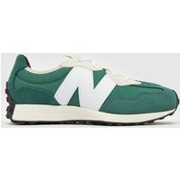 New Balance Dark Green 327 Boys Youth Trainers