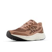 New Balance womens Fresh Foam Arishi V4 Tiralux Running Shoe, Landslide/Pecan/Rich Oak, 6