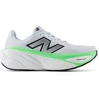 New Balance Men/'s Fresh Foam X More V5 Running Shoe, Ice Blue/Electric Jade/Black, 9 UK