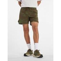 New Balance Mens Running Rc Printed 5-Inch Shorts - Green