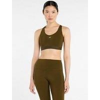 New Balance Womens Running Essential High Support Sports Bra - Brown