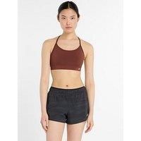 New Balance Womens Training Essential Low Support Sports Bra - Burgundy