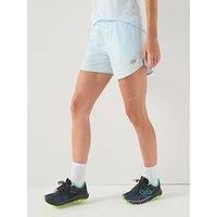 New Balance Womens Running Essential 5Inch Shorts - Blue