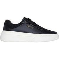 Skechers Women/'s Cordova Classic Best Behavior Sneaker, Black, 3 UK