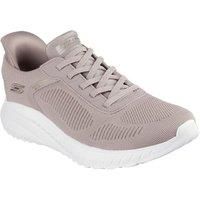 Skechers Women/'s BOBS Squad Chaos Sneaker, Taupe, 5 UK