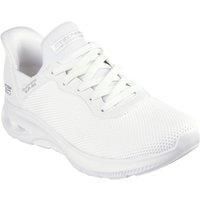 Skechers Women/'s BOBS Unity Pinch of Luck Sneaker, White, 6 UK