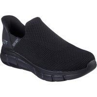 Skechers Men/'s Hands-Free Slip-ins BOBS B Flex Resilient Edge Sneaker, Black Textile, 11 UK