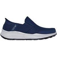 Skechers Men/'s Hands-Free Slip-ins Equalizer 5.0 DRAYZE Sneaker, Navy Mesh/Duraleather, 6 UK