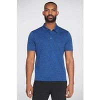 Skechers Men/'s Godri Charge Polo Shirt, True Blue/Bold Black, M