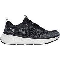 Skechers Engineered Knit Lace-Up Trainers - Black