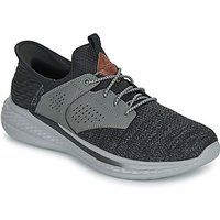 Skechers Men/'s Slade-Caster Sneaker, Black/Grey, 7 UK