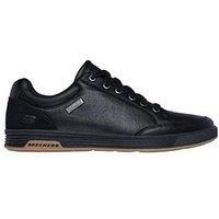 Skechers Cavell Waterproof Mens Casual Trainers in Black - 8 UK