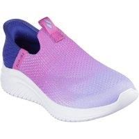 Skechers Girl/'s Slip-Ins Ultra Flex 3.0 Colour Boost Navy, 1.5 UK