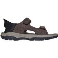 Skechers Slip-ins Tresmen Reece Mens Walking Sandals in Chocolate - 8 UK