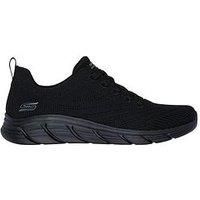 Skechers Engineer Knit Lace Up Sneaker - Black
