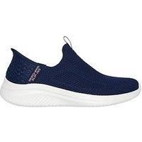 Skechers Women/'s Ultra Flex 3.0 Easy Win Sneaker, Navy, 3 UK